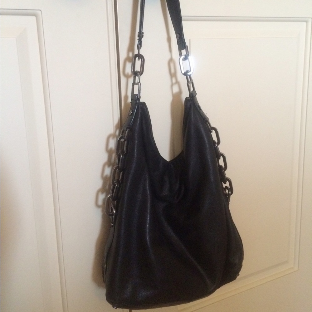 Tory Burch black leather purse